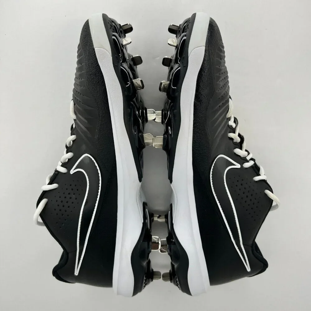 Nike Mens CT0829-00 Black Alpha Huarache 3 Varsity Low Size 12 Baseball Cleats